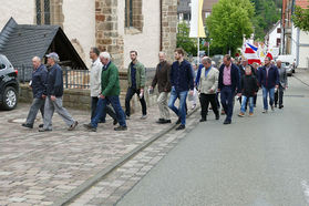 Bittprozession an Christi Himmelfahrt (Foto: Karl-Franz Thiede)